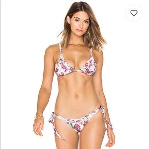 Revolve Beach Riot Floral Bikini (Bottom XS/Top M)